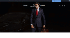 Desktop Screenshot of lafabricadecamisas.com